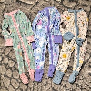 Little Sleepies | 3 bamboo onsies pajamas
